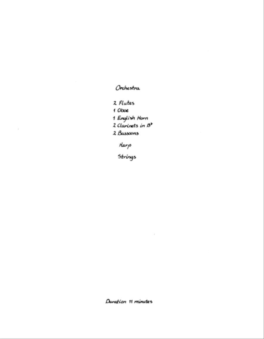 Sappho Songs (Mezzo-Soprano and Orchestra) Full Orchestra scores gallery preview page 3