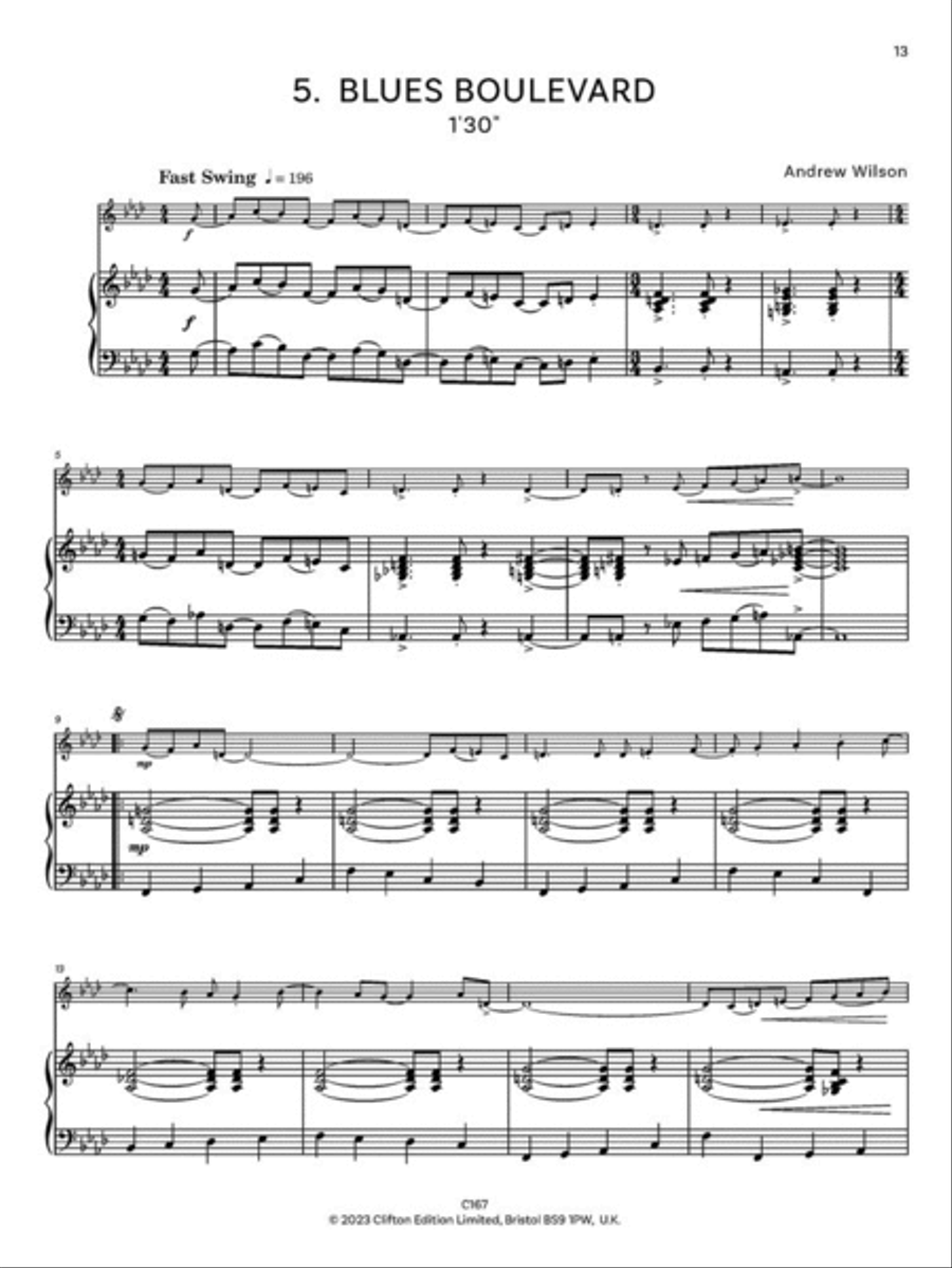 Bebop to Rock Trombone Trombone scores gallery preview page 2