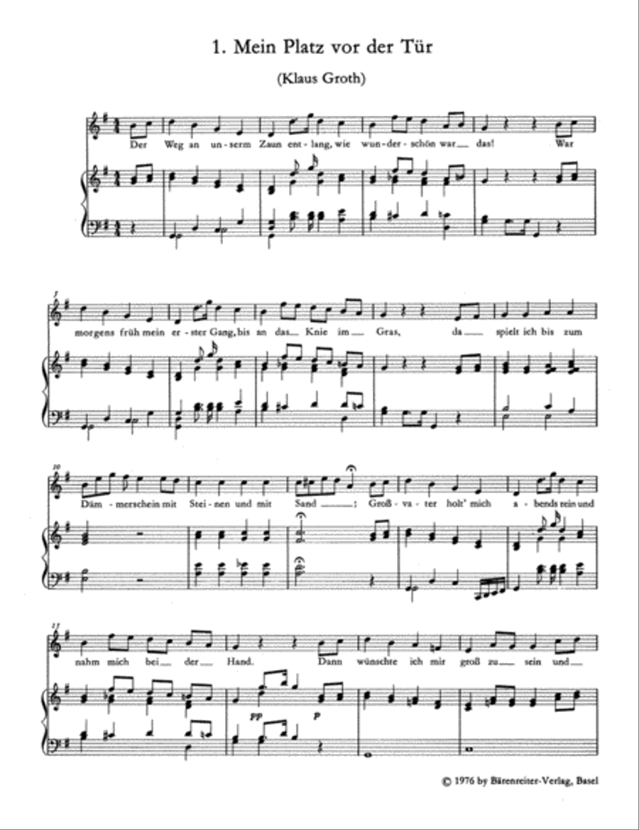 Der Musikalische Nachlass Choir scores gallery preview page 2