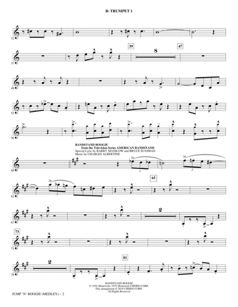 Jump 'n' Boogie (Medley) - Bb Trumpet 1