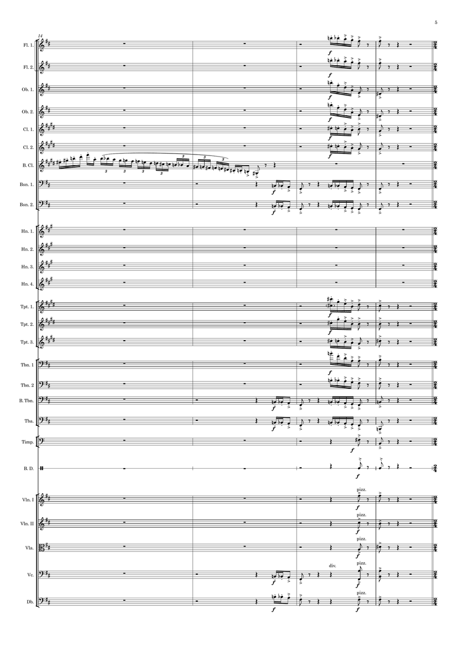 Festival Full Orchestra scores gallery preview page 5