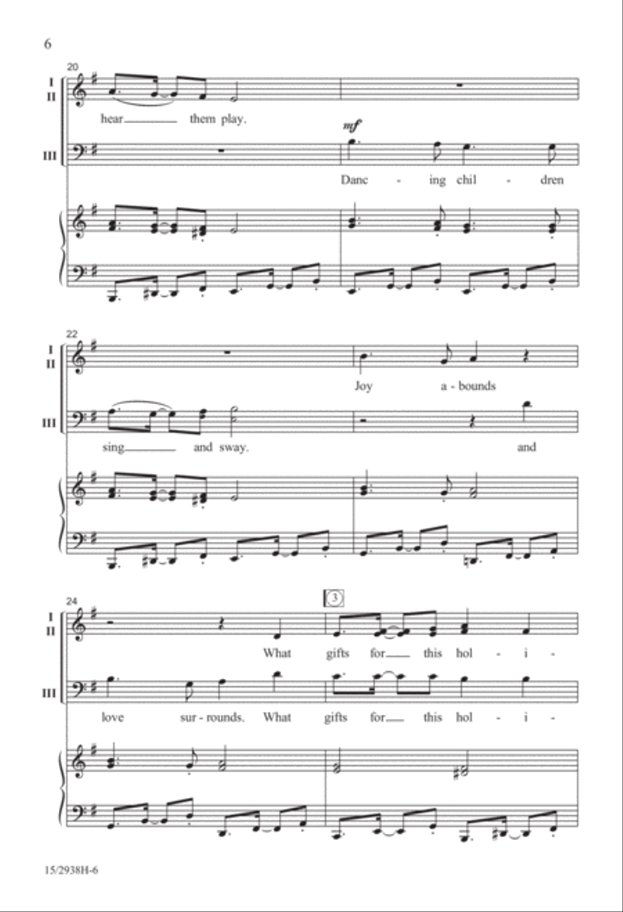 South of the Border 3-Part scores gallery preview page 7