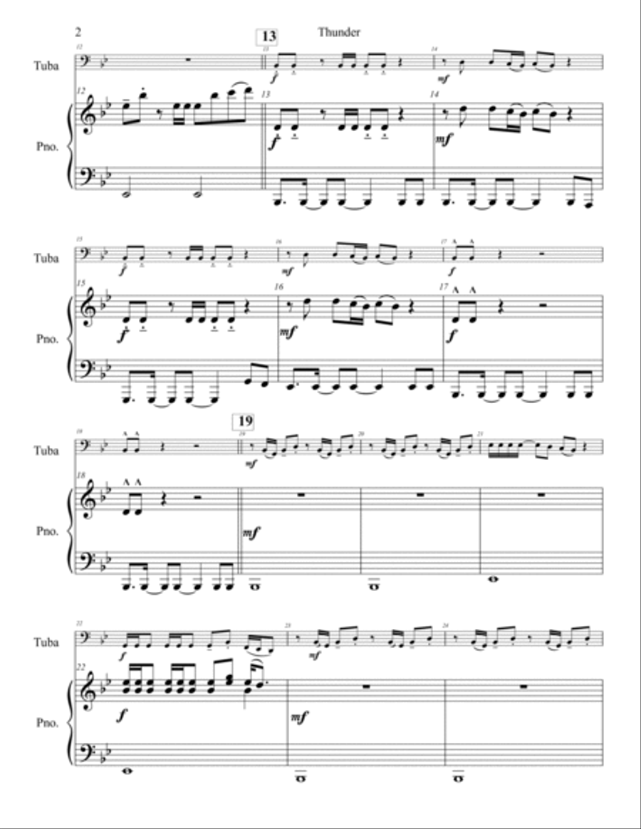 Thunder Tuba scores gallery preview page 3