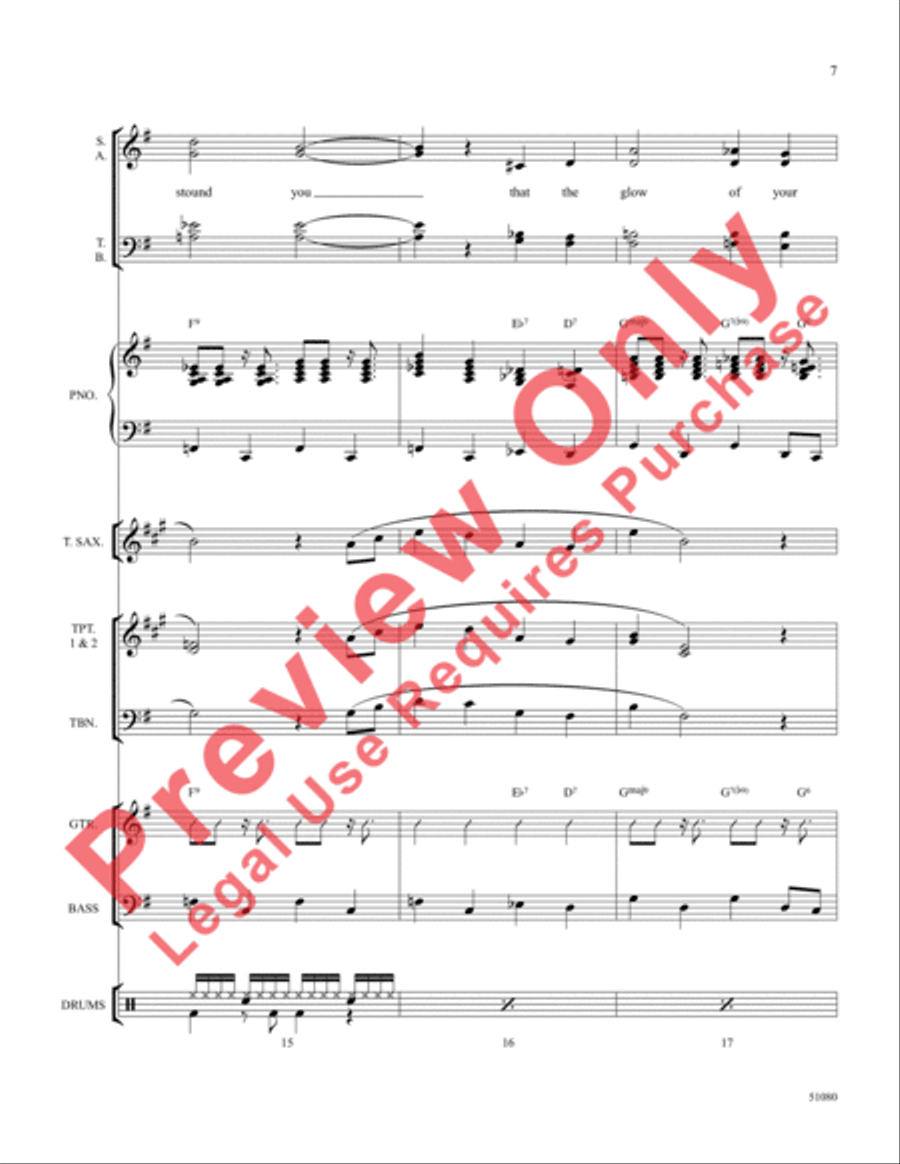 On a Clear Day On a Clear Day Choir scores gallery preview page 8
