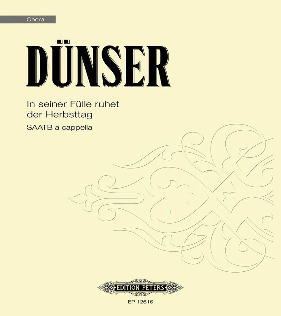 In seiner Fülle ruhet der Herbsttag Divisi scores gallery preview page 1