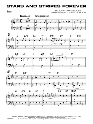 Stars and Stripes Forever: Piano Accompaniment