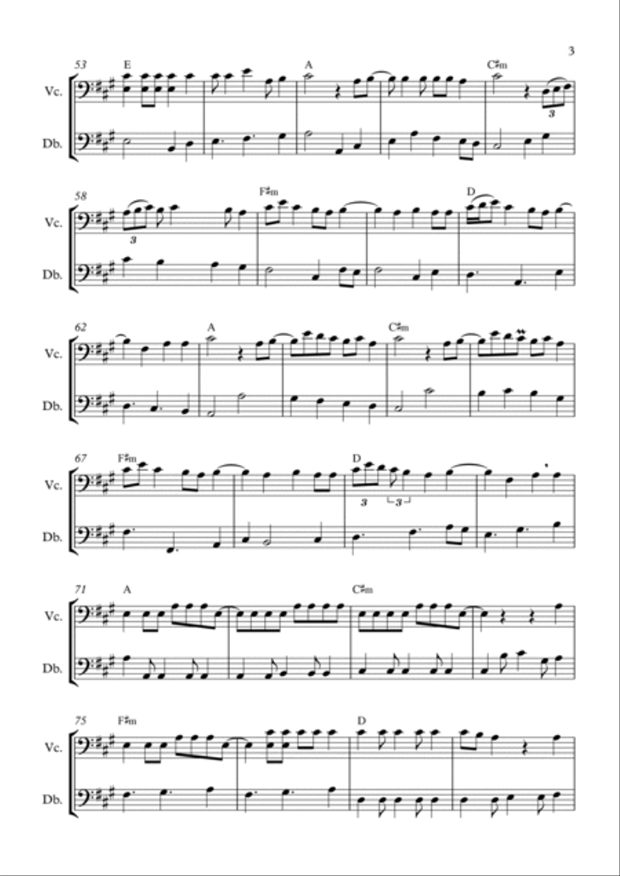 Cruel Summer Cruel Summer String Duet scores gallery preview page 3