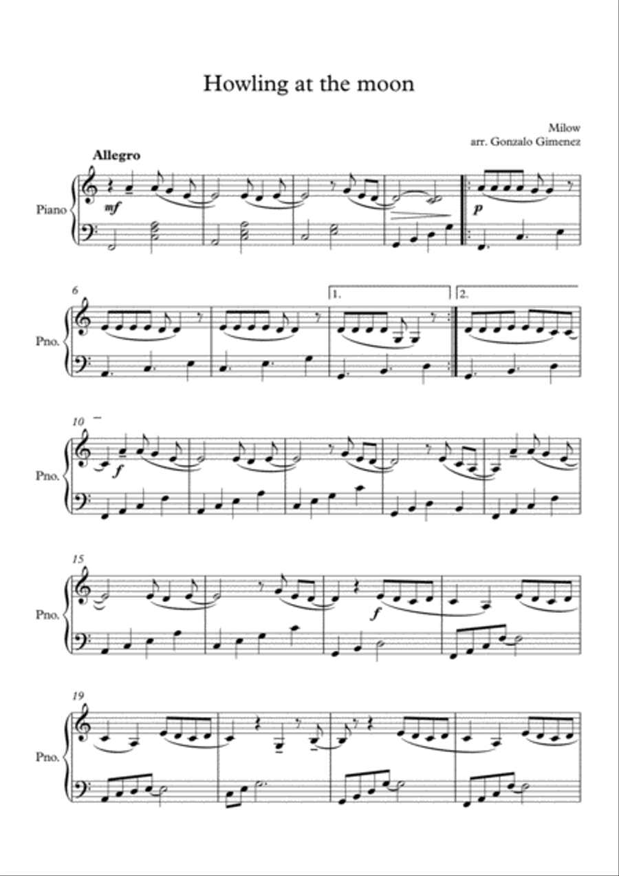 Laura S Song Piano Solo scores gallery preview page 1