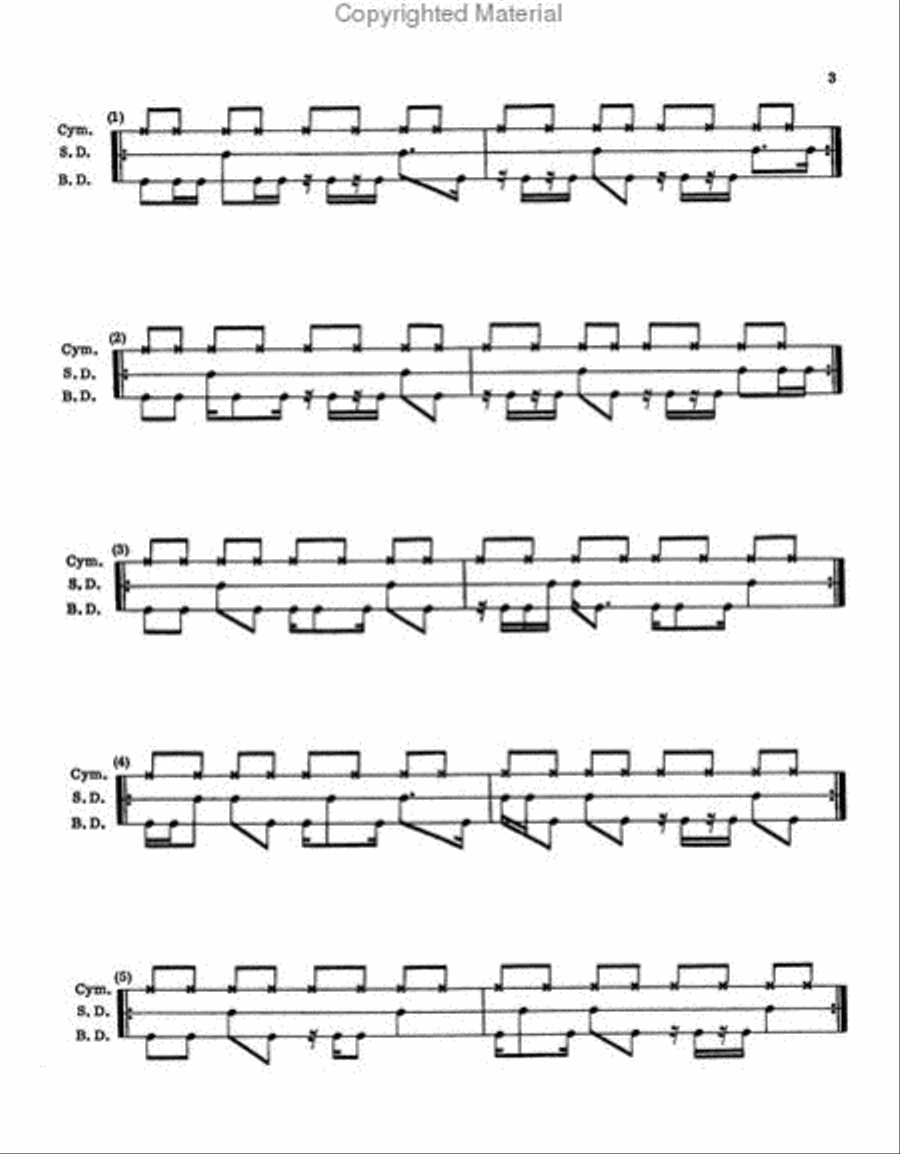 Rockin' Bass Drum, Book 2 Percussion scores gallery preview page 2