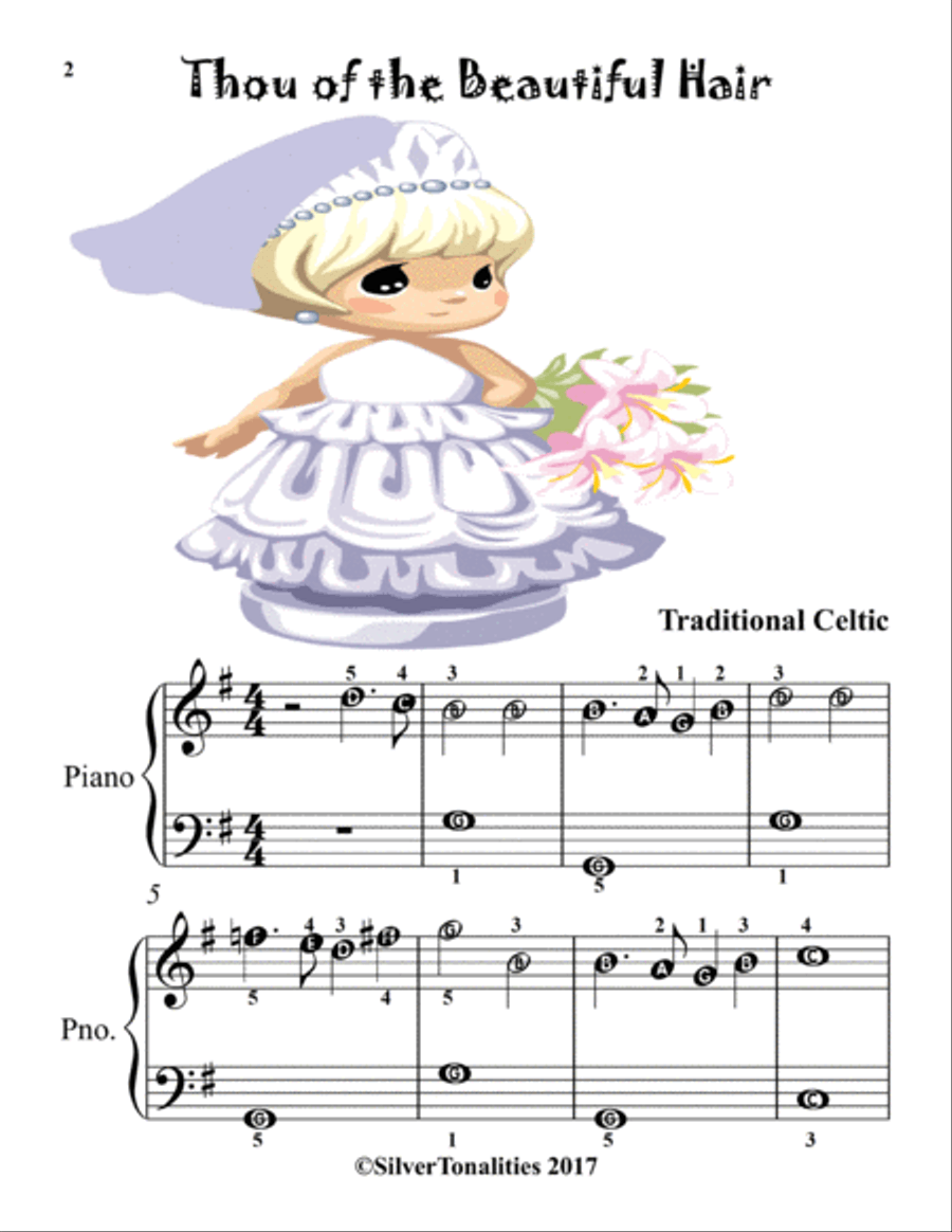 Who Threw the Overalls in Mistress Murphy’s Chowder for Easy Piano Piano Method scores gallery preview page 4