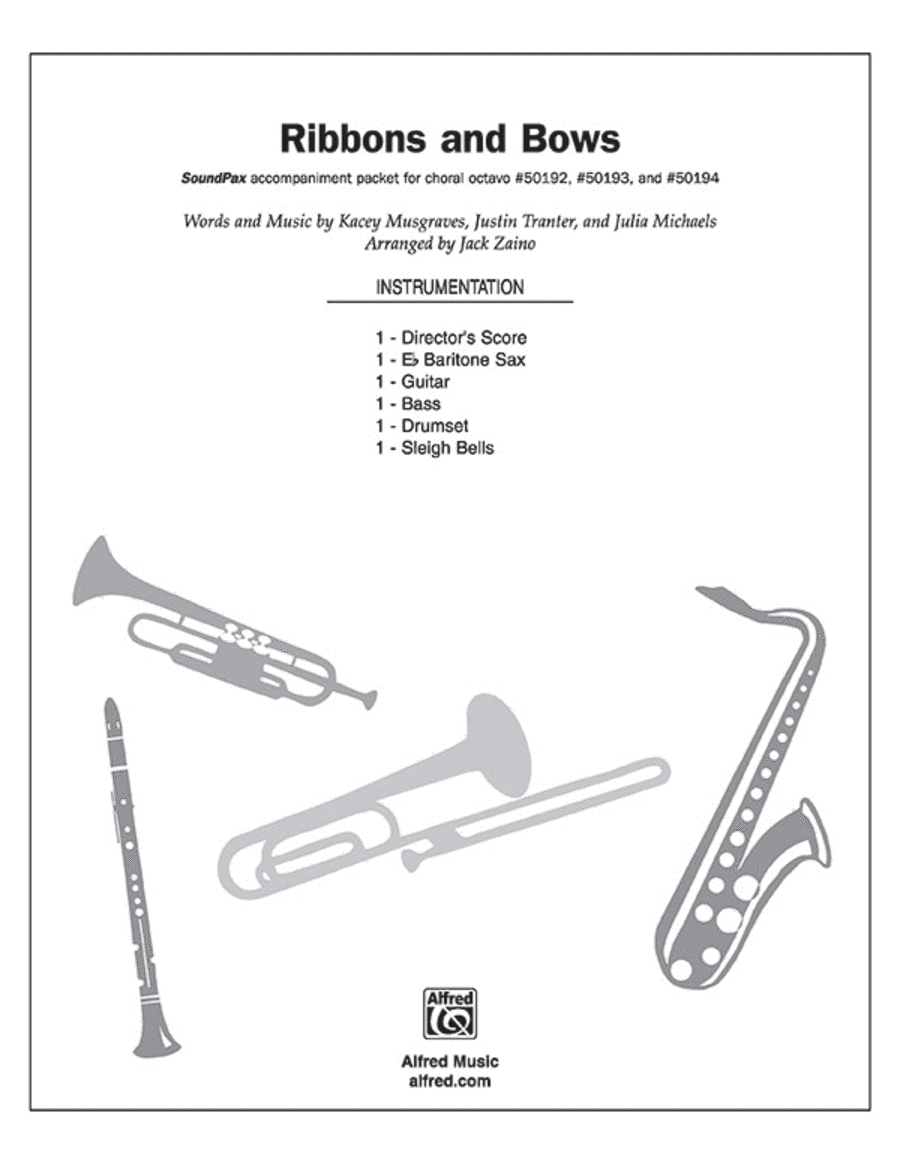 Ribbons and Bows Choir scores gallery preview page 1
