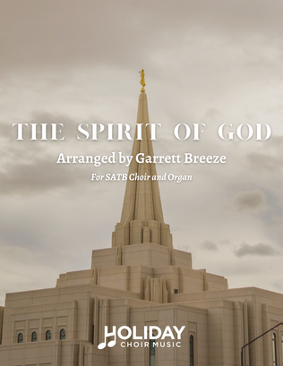 Book cover for The Spirit of God (SATB)