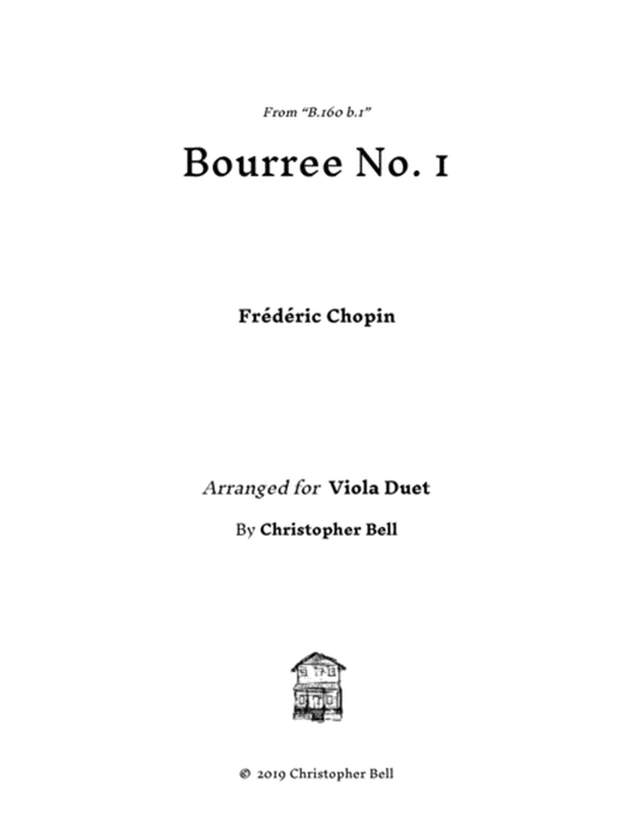 Chopin - Bourrée No.1 - Viola Duet image number null