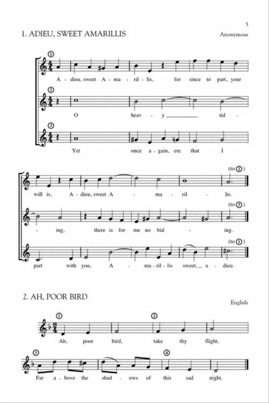 The King's Singers Book of Rounds, Canons and Partsongs Choir scores gallery preview page 7