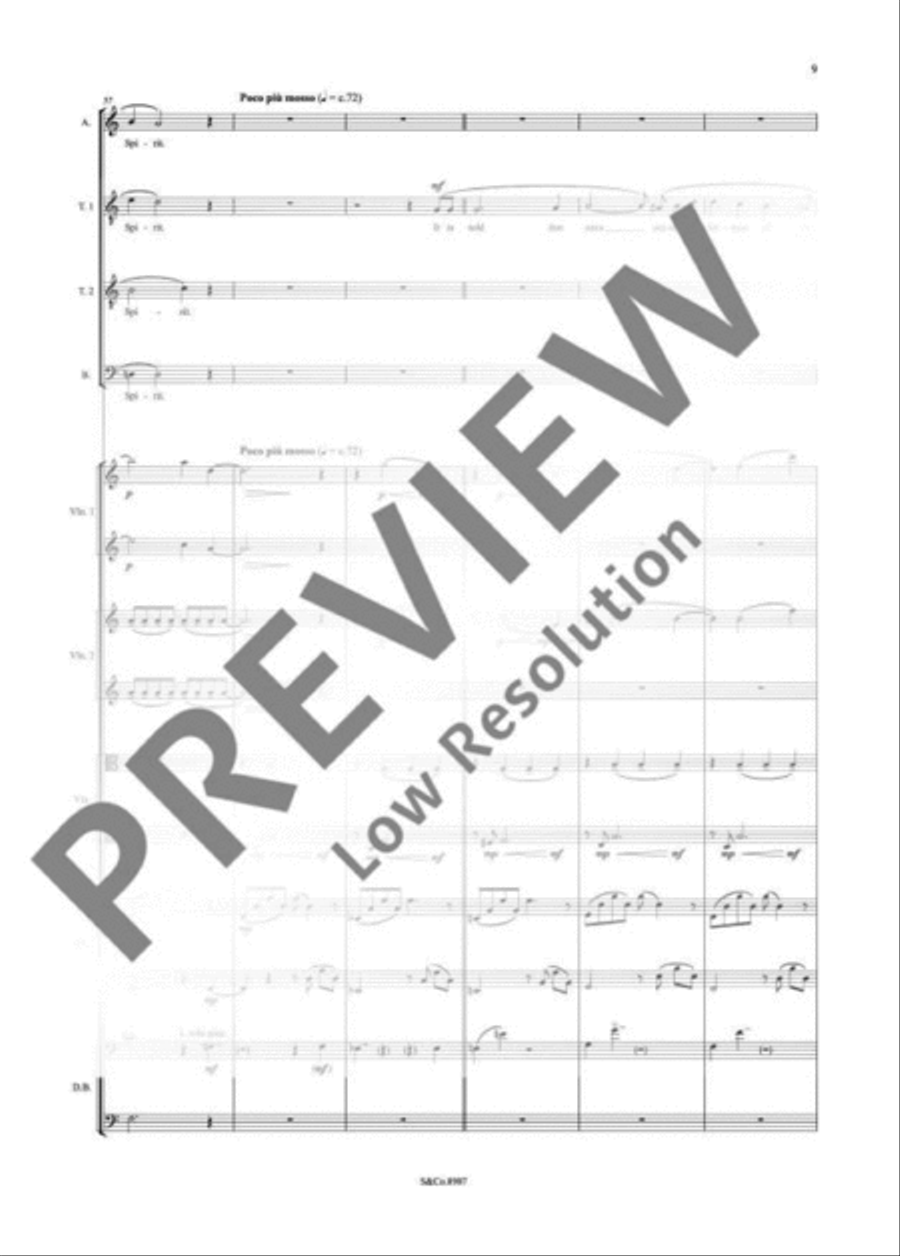 The Voice of St. Columba String Orchestra scores gallery preview page 14