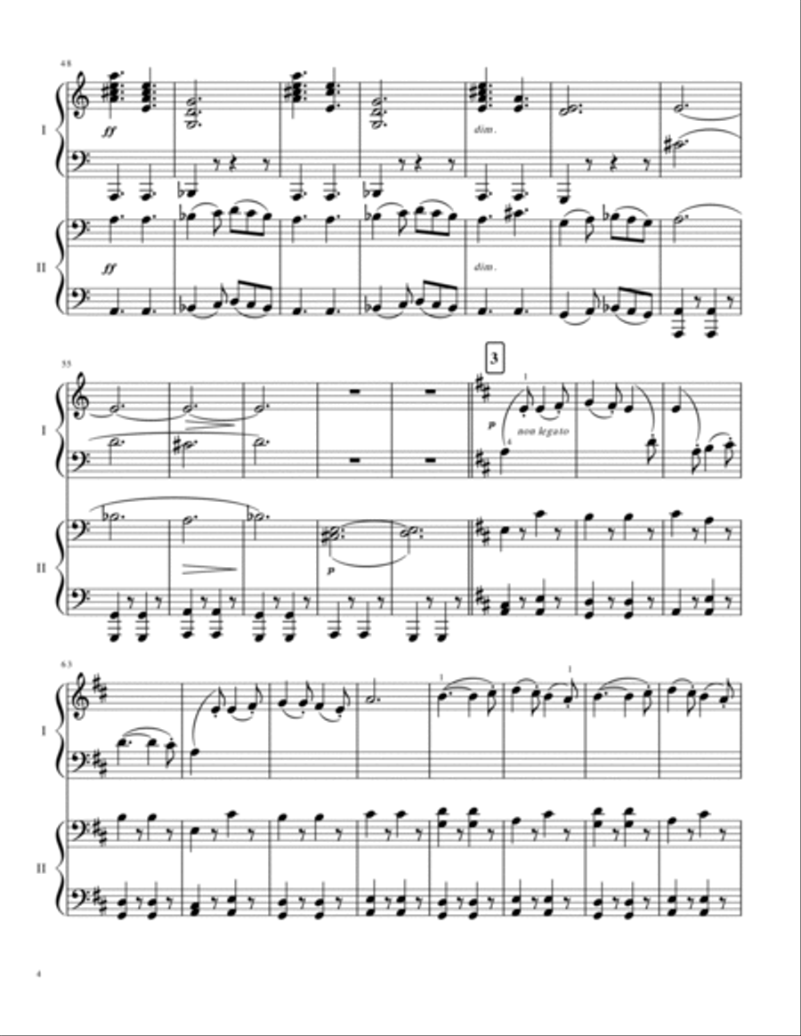 St. Paul's Suite: I. Jig Piano scores gallery preview page 4