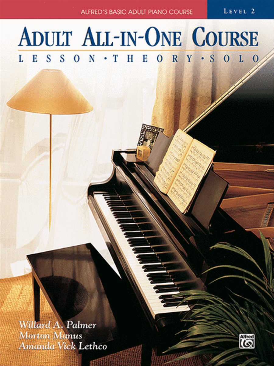 Alfred's Basic Adult All-in-One Course, Book 2 Piano Method scores gallery preview page 1