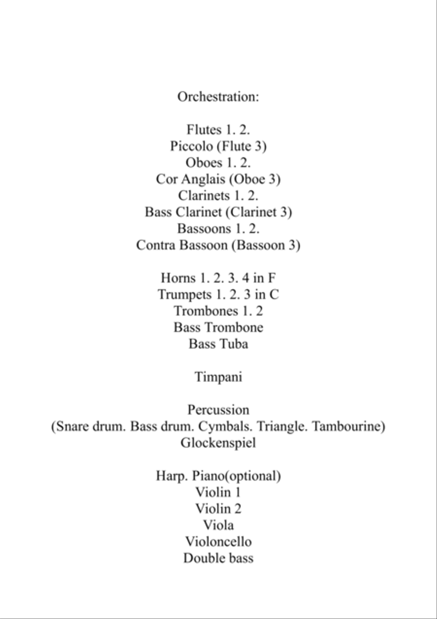 Symphonic Study(2nd edn) Full Orchestra scores gallery preview page 1