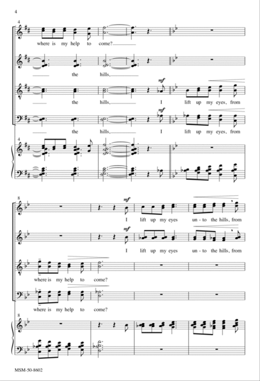 I Lift Up My Eyes Divisi scores gallery preview page 3