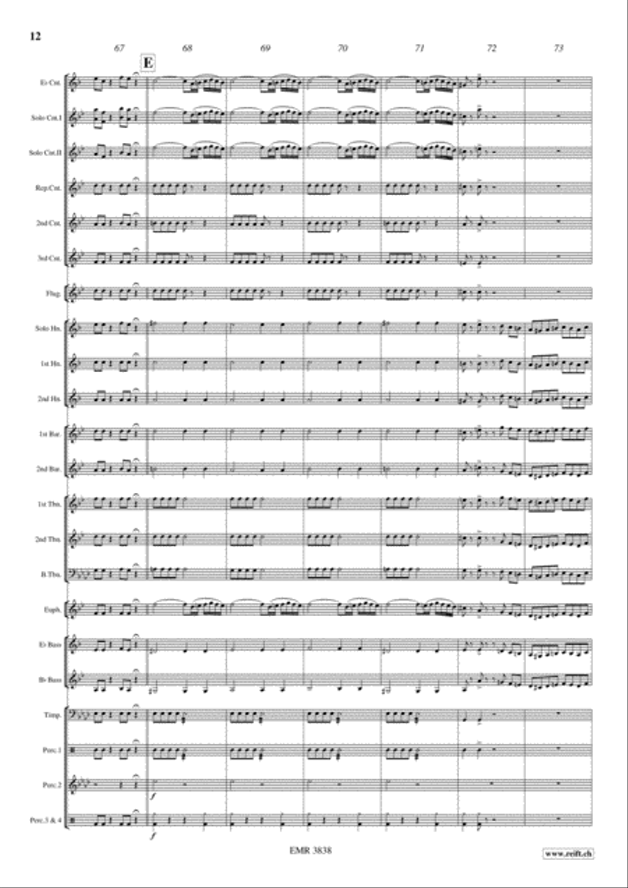 Dichter und Bauer Brass Band scores gallery preview page 13