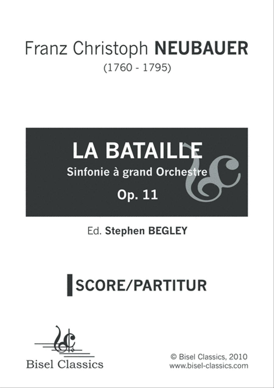La Bataille, Sinfonie a grand Orchestre, Op. 11 Full Orchestra scores gallery preview page 3