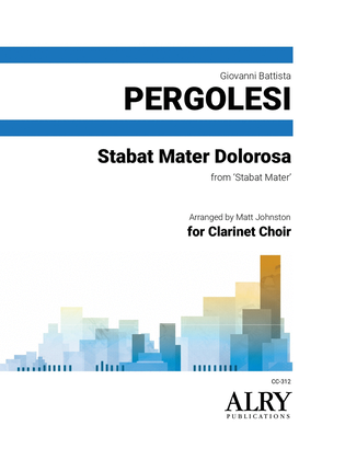 Stabat Mater Dolorosa for Clarinet Choir