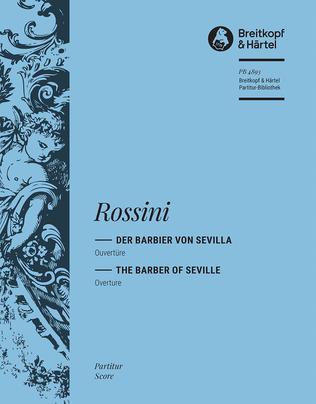 Book cover for The Barber of Seville