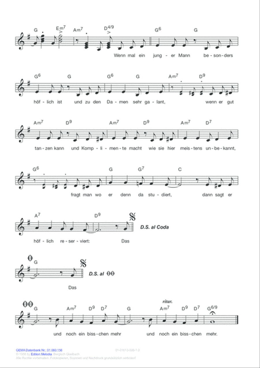 Das hab ich in Paris gelernt Voice scores gallery preview page 5