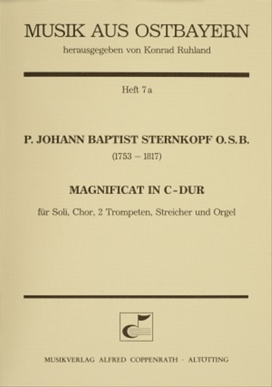 Magnificat in C-Dur Violin scores gallery preview page 1