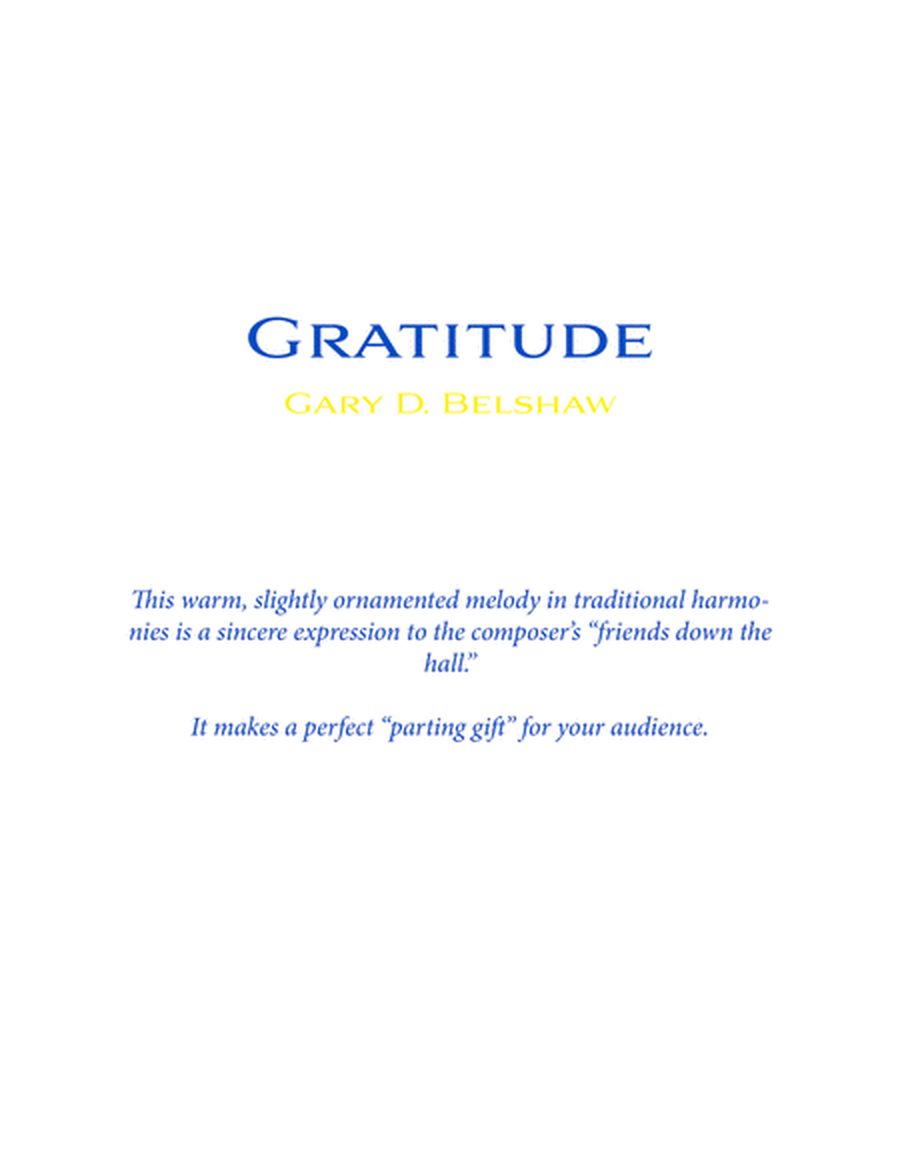 Gratitude image number null