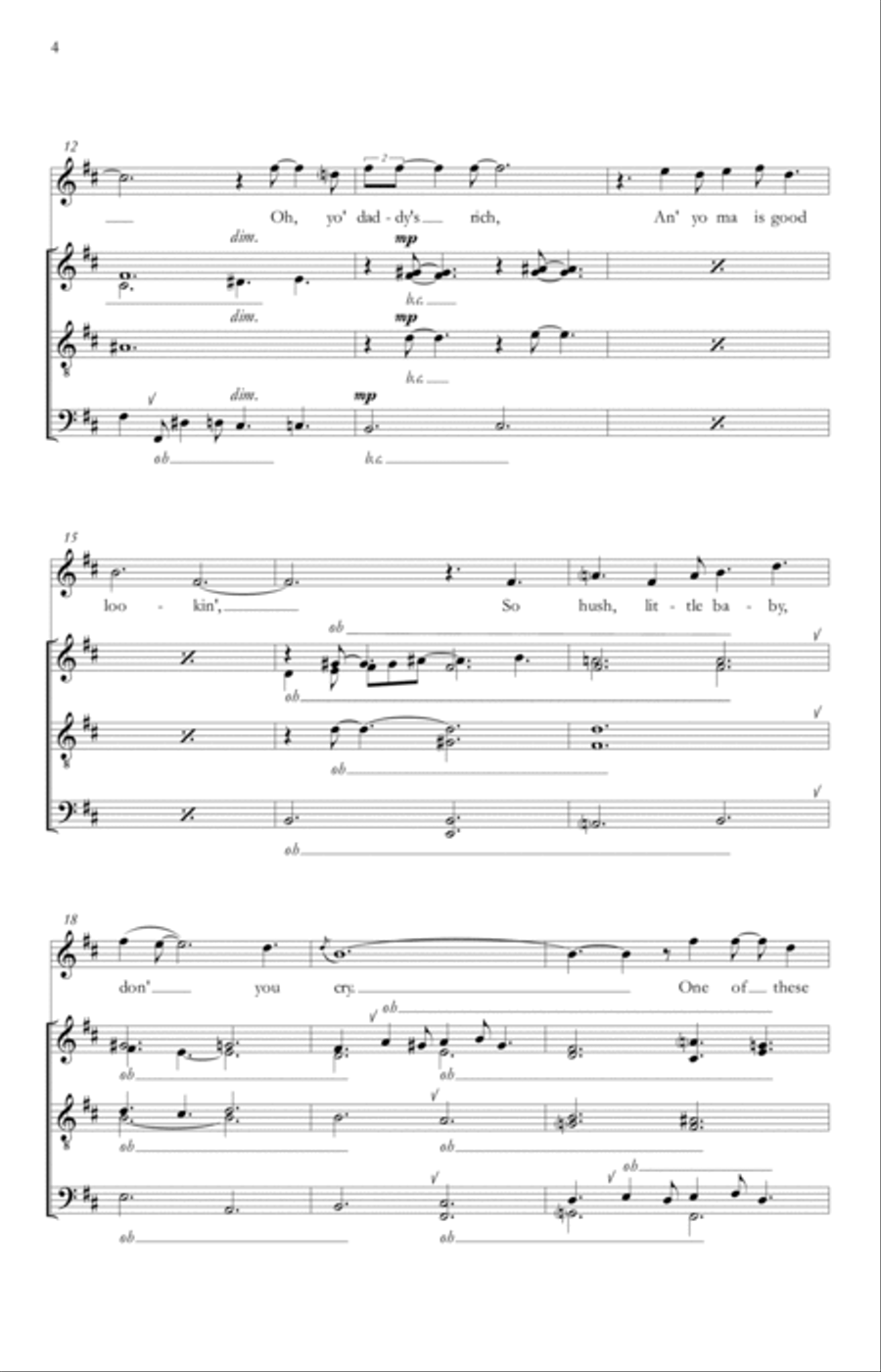 Summertime Divisi scores gallery preview page 4