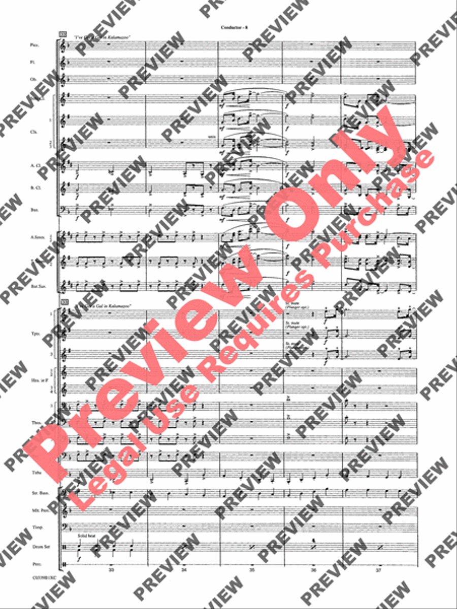In the Miller Mood Concert Band scores gallery preview page 11