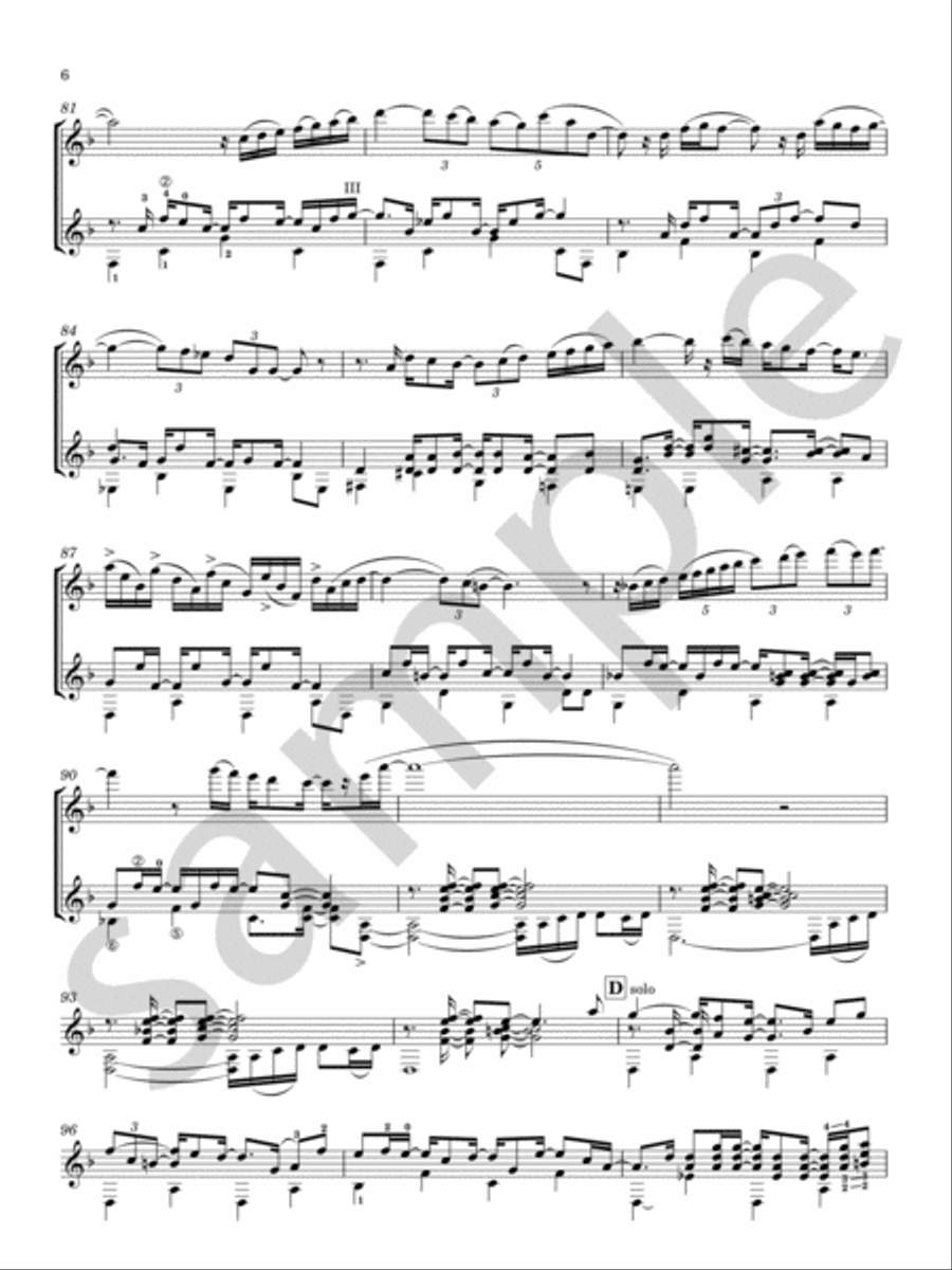 Samba Chamber Music scores gallery preview page 7