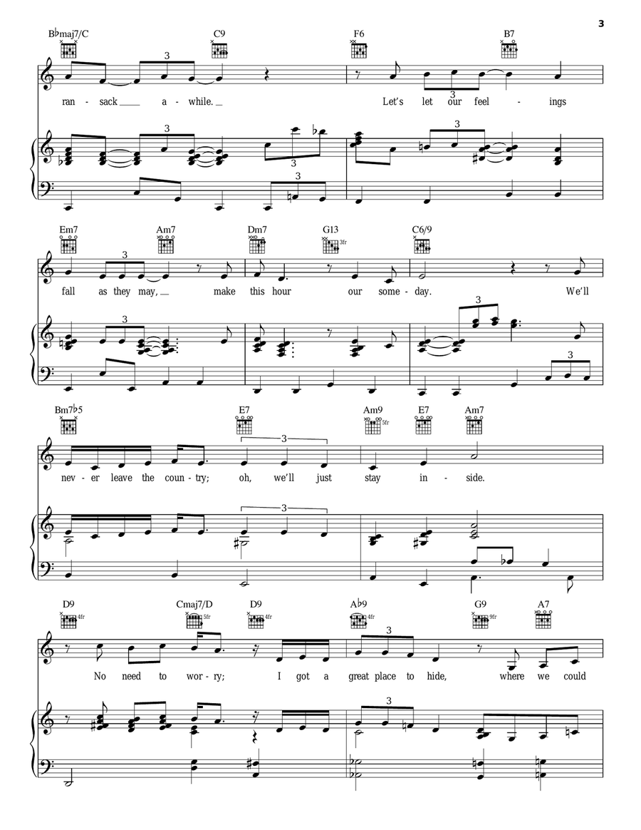Lifetime Or Two Guitar scores gallery preview page 3