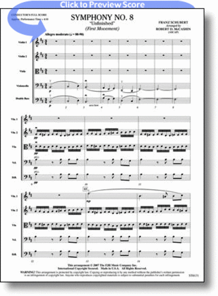 Symphony No. 8 Unfinished (First Movement)