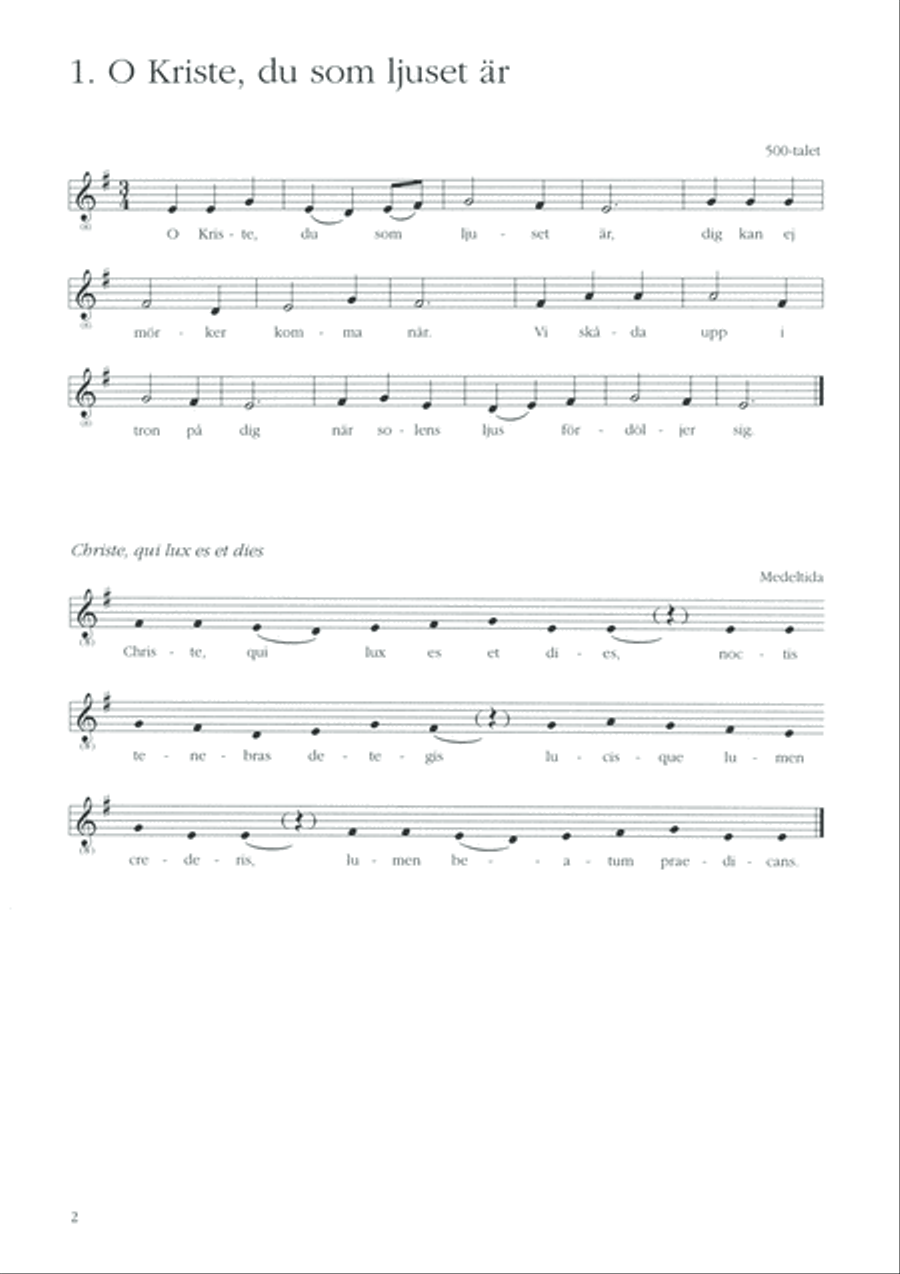 Kör ad lib. Blå Choir scores gallery preview page 3