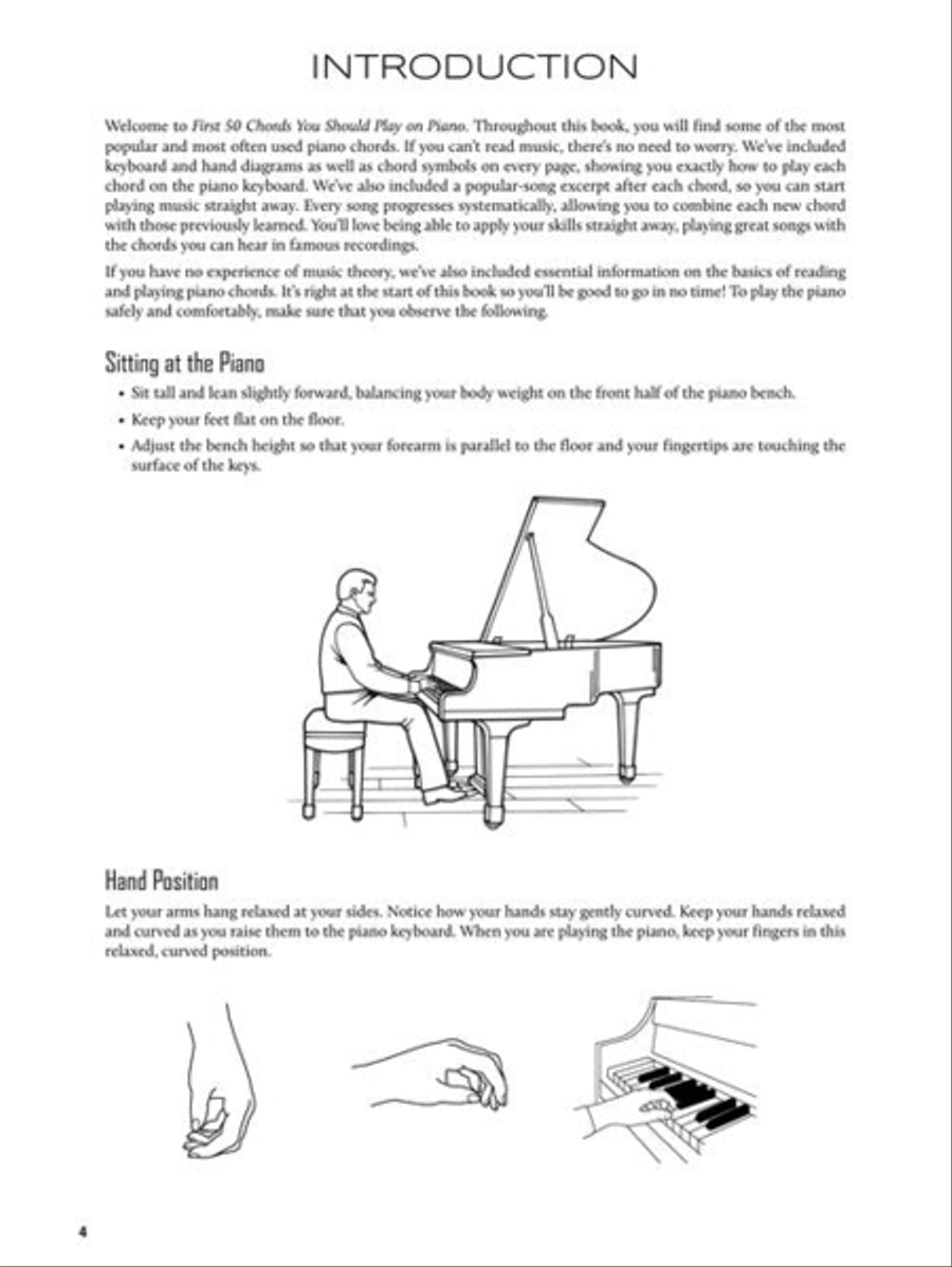 First 50 Chords You Should Play on Piano