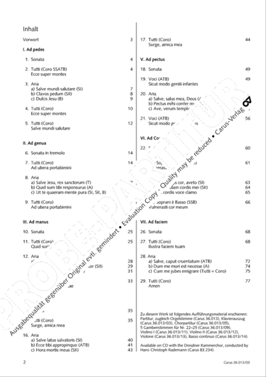 Membra Jesu nostri SSATB scores gallery preview page 3