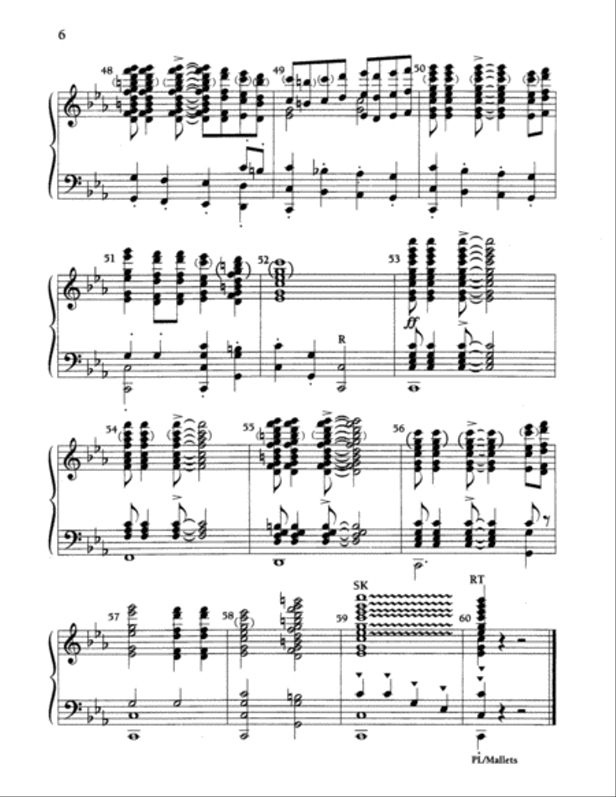 Joshua Fit the Battle of Jericho 5-Octaves scores gallery preview page 6