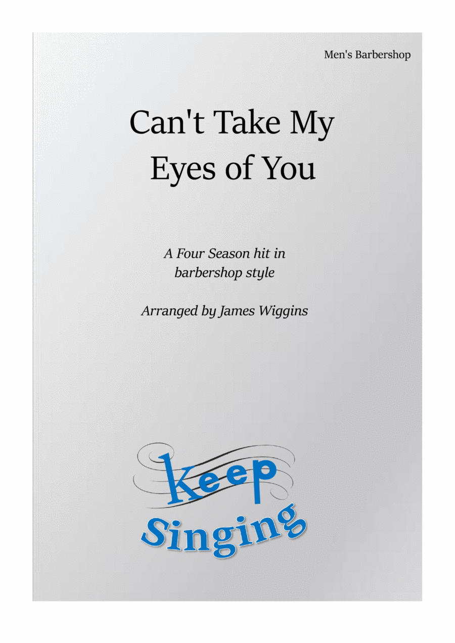 Can't Take My Eyes Off Of You TTBB scores gallery preview page 1