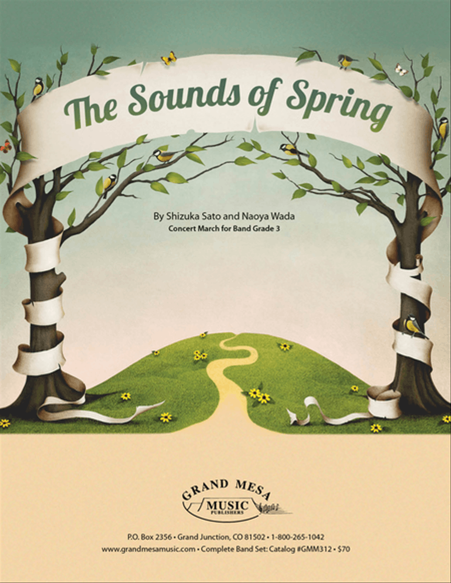 The Sounds of Spring The Sounds of Spring Concert Band scores gallery preview page 1