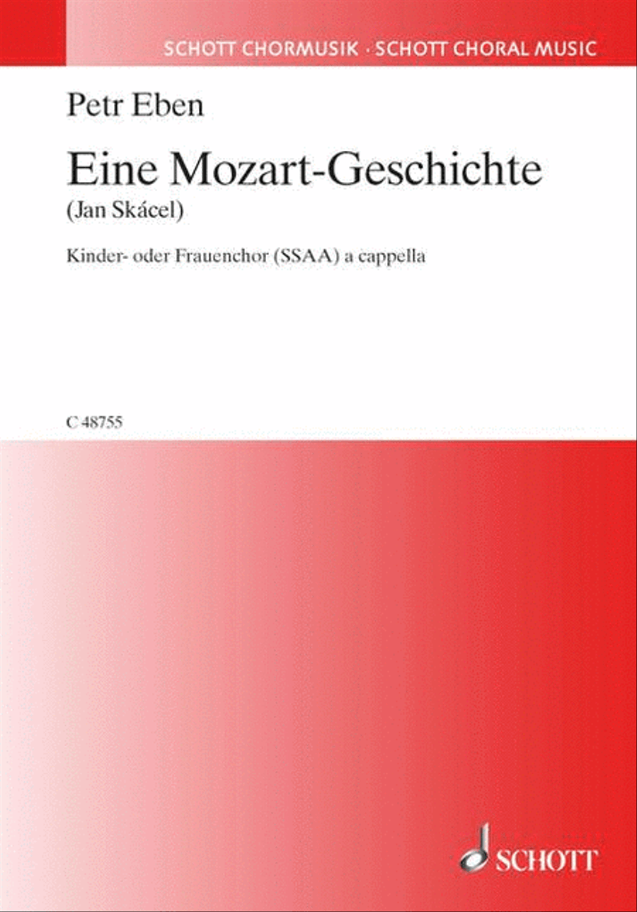 Eine Mozart-Geschichte SSAA scores gallery preview page 1