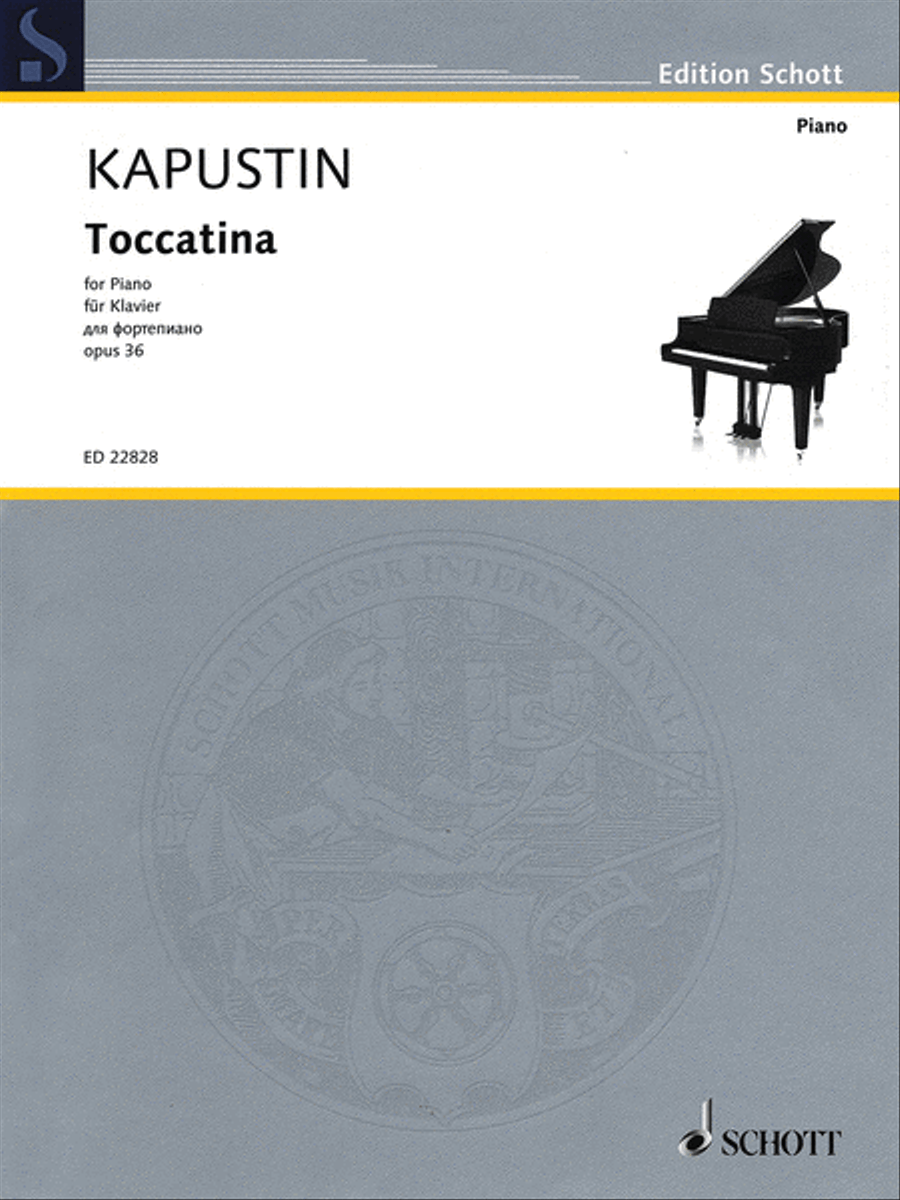 Toccatina, Op. 36 Toccatina, Op. 36 Piano Solo scores gallery preview page 1