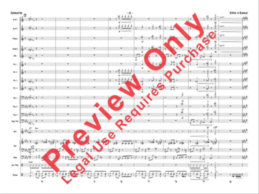 Rippin' 'n Runnin' Jazz Ensemble scores gallery preview page 11