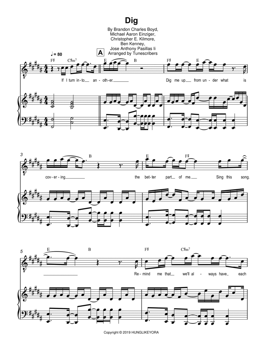 Dig Dig Voice scores gallery preview page 1