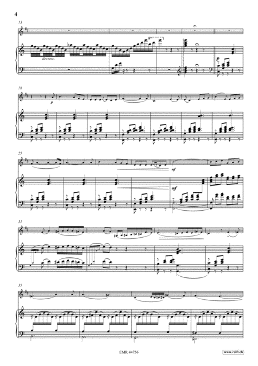 Soiree de St.-Petersbourg Bass Clarinet scores gallery preview page 5