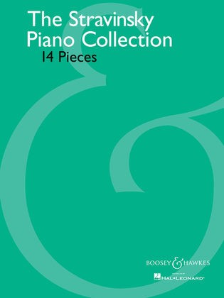 Book cover for The Stravinsky Piano Collection