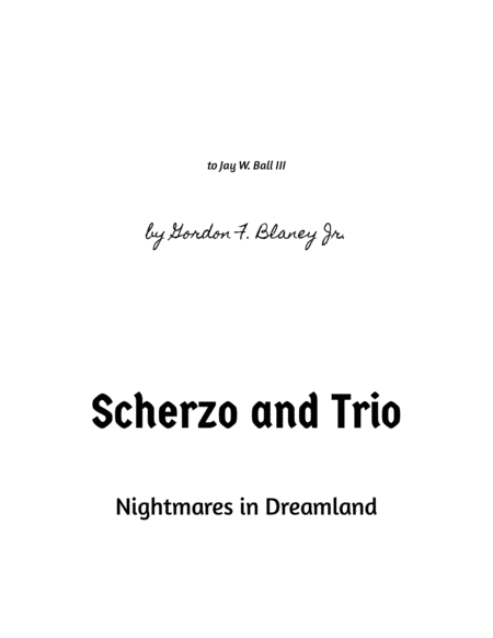 Nightmares in Dreamland for Solo Violin image number null