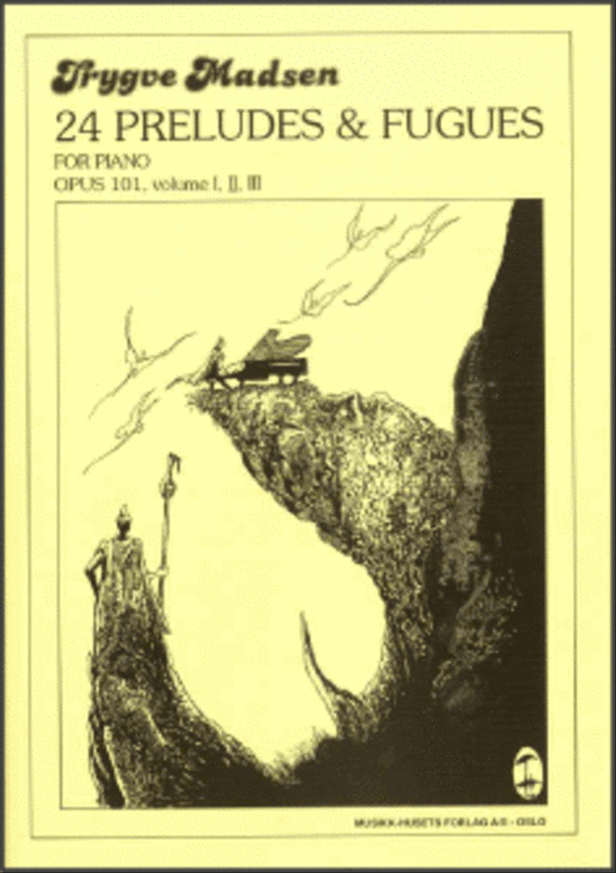 24 Preludes and Fugues 2 Op. 101 Vol. 2 Piano Solo scores gallery preview page 1