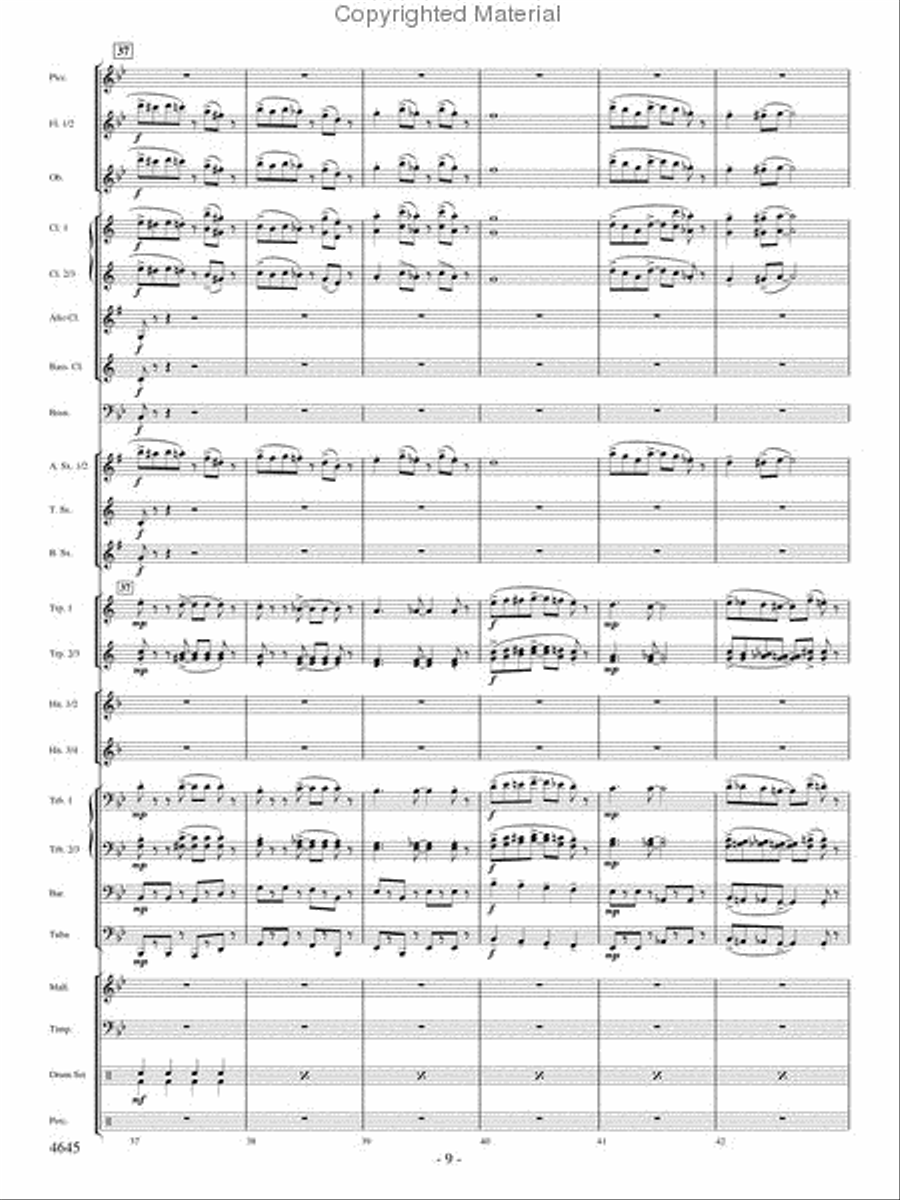 New York: 1927 Concert Band scores gallery preview page 8